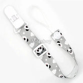 Fixed Button Baby Pacifier Clips Chains Ribbon Dummy Soother Holder Chains Anti-drop Buckle Strap for Pacifier Baby Feeding Gift SHOPEZRA L.L.C.