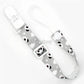 Fixed Button Baby Pacifier Clips Chains Ribbon Dummy Soother Holder Chains Anti-drop Buckle Strap for Pacifier Baby Feeding Gift SHOPEZRA L.L.C.