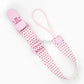 Fixed Button Baby Pacifier Clips Chains Ribbon Dummy Soother Holder Chains Anti-drop Buckle Strap for Pacifier Baby Feeding Gift SHOPEZRA L.L.C.