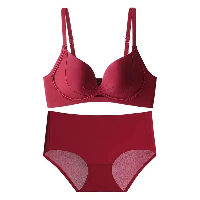 Red Underwear Wedding Bride Women&