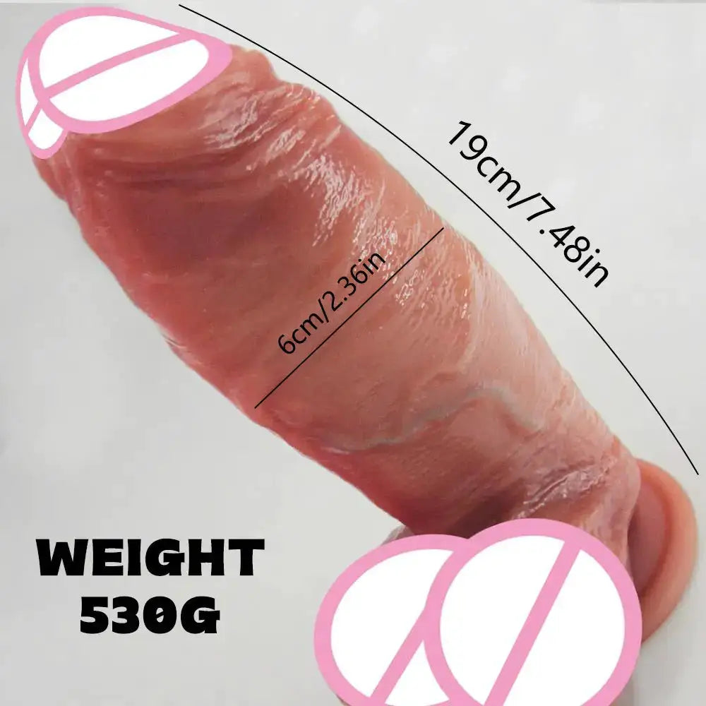 Realistic Huge Dildo Big Dick Silicone Sex Toy for Women Suction Cup Dildo Anal Plug Female Masturbator Adult Pleasure Product by Dropshipman