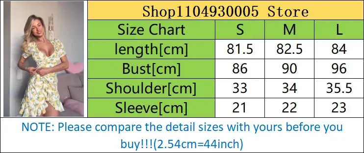 Lady Flare Puff Sleeve V Neck Mini Dress Women Floral Print Sexy Ruched Hem Bodycon Chic Dresses 2026 Party Summer Gowns Petite SHOPEZRA L.L.C.