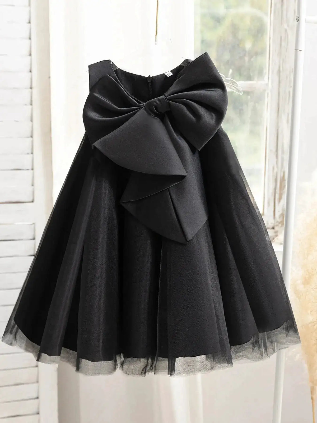 Big Bow Girl Dress Cute Girl Birthday Party Dress Wedding Flower Girl Dress Washing Dress Holy Communion Dress by Dropshipman