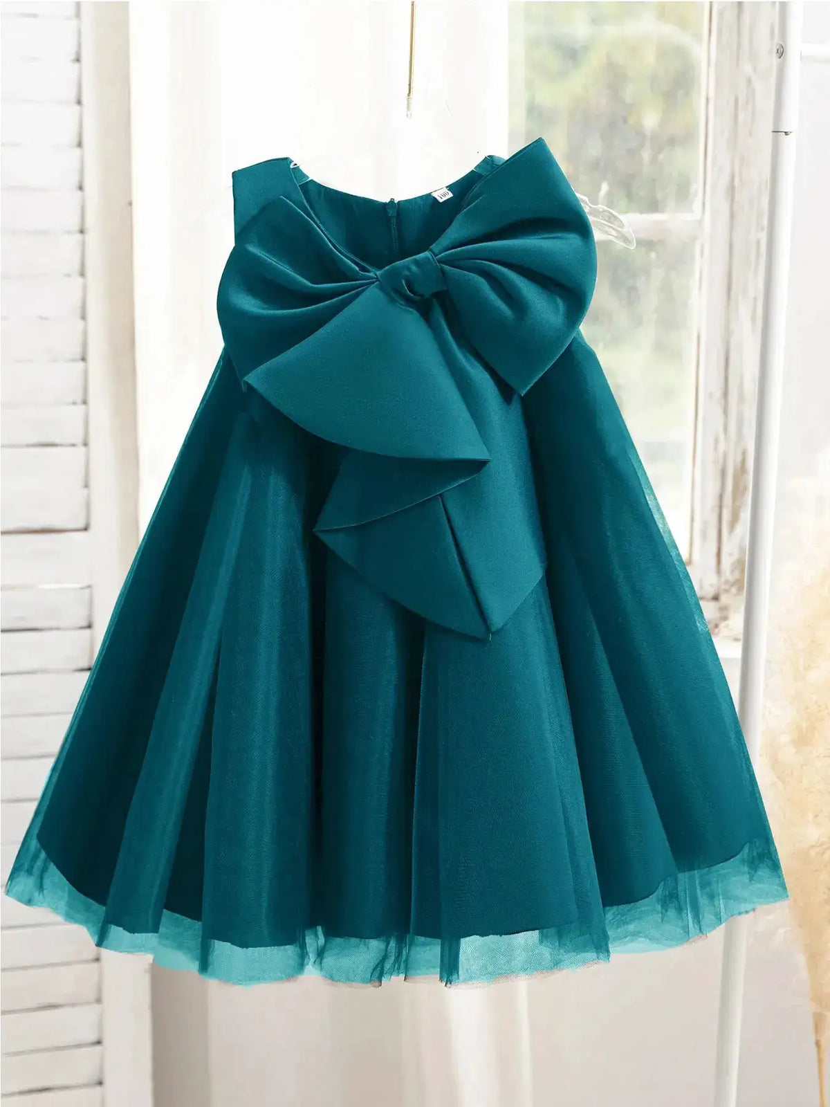 Big Bow Girl Dress Cute Girl Birthday Party Dress Wedding Flower Girl Dress Washing Dress Holy Communion Dress by Dropshipman