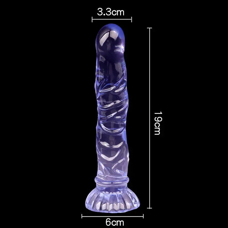 Pink textured anal plug with suction cup, designed for adult male and female anal dilation and pleasure, by SHOPEZRA L.L.C.