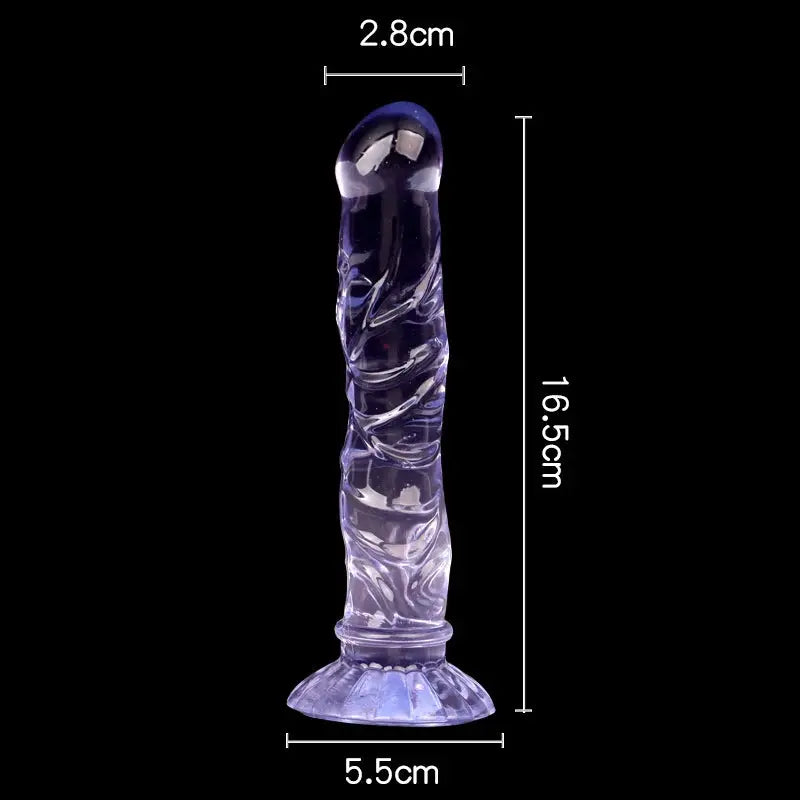 Pink textured anal plug with suction cup, designed for adult male and female pleasure, by SHOPEZRA L.L.C.