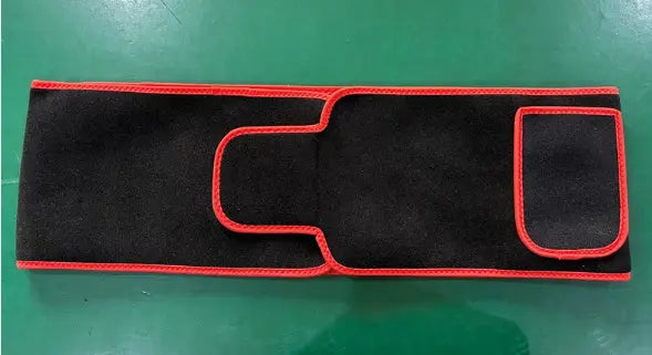 Pink LED Infrared Belt Therapy Device by SHOPEZRA L.L.C. designed for pain relief and muscle relaxation.
