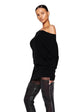 Dulzura Sexy Long Sleeve Mini Dress Oblique Shoulder Solid Simple Dresses Party Club Birthday Vacation Date Y2K Women Clothes SHOPEZRA L.L.C.