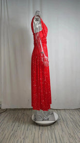 Elegant Dress Vestidos Dresses 2025 Woman Off Shoulder Solid Color Sleeveless Banquet Irregular Hem Temperament Commuting Slim SHOPEZRA L.L.C.
