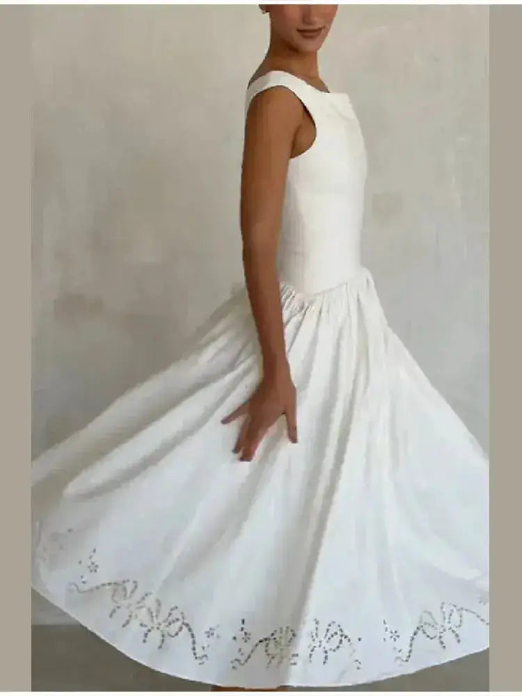 Trendy Minimalist Dress Romantic Stylish Vintage Dresses Women Bridesmaid Party Modest Street Summer Outfits by Dropshipman