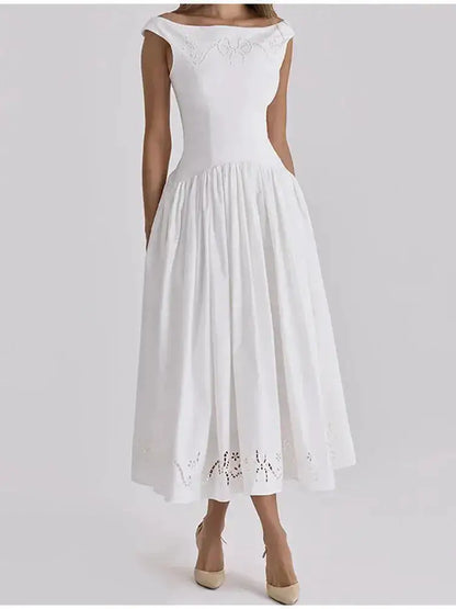Trendy Minimalist Dress Romantic Stylish Vintage Dresses Women Bridesmaid Party Modest Street Summer Outfits by Dropshipman