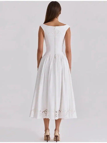 Trendy Minimalist Dress Romantic Stylish Vintage Dresses Women Bridesmaid Party Modest Street Summer Outfits by Dropshipman