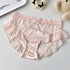 New recommend pure sexy lace translucent underwear mesh ruffled women&