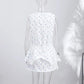 Casual Printed Mini Dress Women Full Sleeve Button V-neck Lady Short Dresses Waist Tape 2026 Spring Summer Female Robe Beach SHOPEZRA L.L.C.