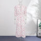Casual Printed Mini Dress Women Full Sleeve Button V-neck Lady Short Dresses Waist Tape 2026 Spring Summer Female Robe Beach SHOPEZRA L.L.C.