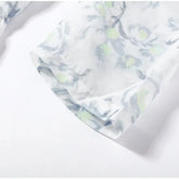 Casual Printed Mini Dress Women Full Sleeve Button V-neck Lady Short Dresses Waist Tape 2026 Spring Summer Female Robe Beach SHOPEZRA L.L.C.