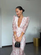 Casual Printed Mini Dress Women Full Sleeve Button V-neck Lady Short Dresses Waist Tape 2026 Spring Summer Female Robe Beach SHOPEZRA L.L.C.