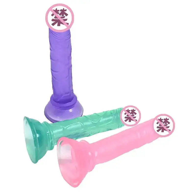 Realistic Anal Dildo with Suction Cup Small Jelly Dildos Sex Toys for Woman Men Dick Penis Butt Plug Erotic Sex Shop Adult Toys by Dropshipman