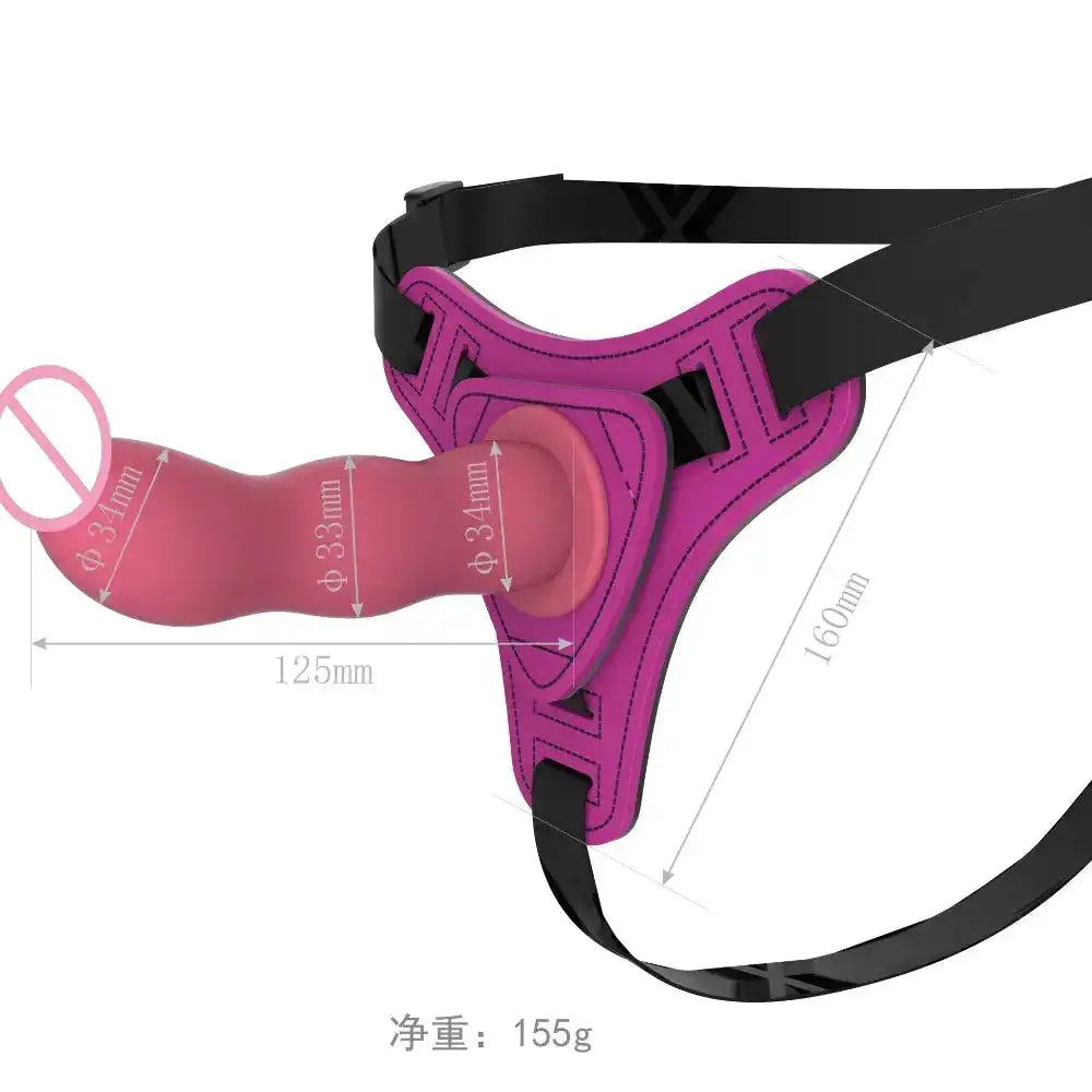 Realistic Dildo Strapon Penis Panties Sex Toys for adult Women Lesbian Elastic Harness Belt Anal Plug Strap on Dildo dick Pants by Dropshipman