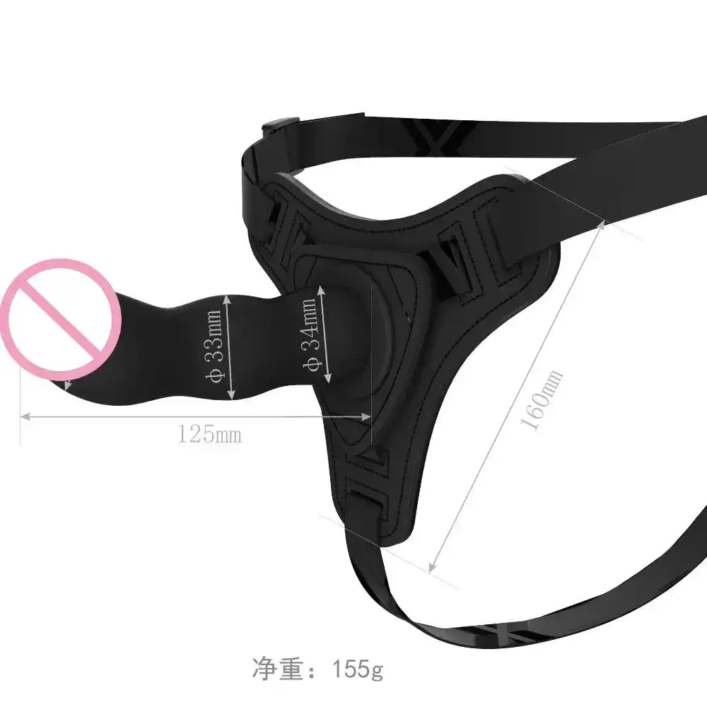 Realistic Dildo Strapon Penis Panties Sex Toys for adult Women Lesbian Elastic Harness Belt Anal Plug Strap on Dildo dick Pants by Dropshipman