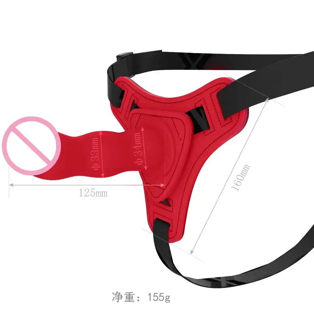 Realistic Dildo Strapon Penis Panties Sex Toys for adult Women Lesbian Elastic Harness Belt Anal Plug Strap on Dildo dick Pants by Dropshipman