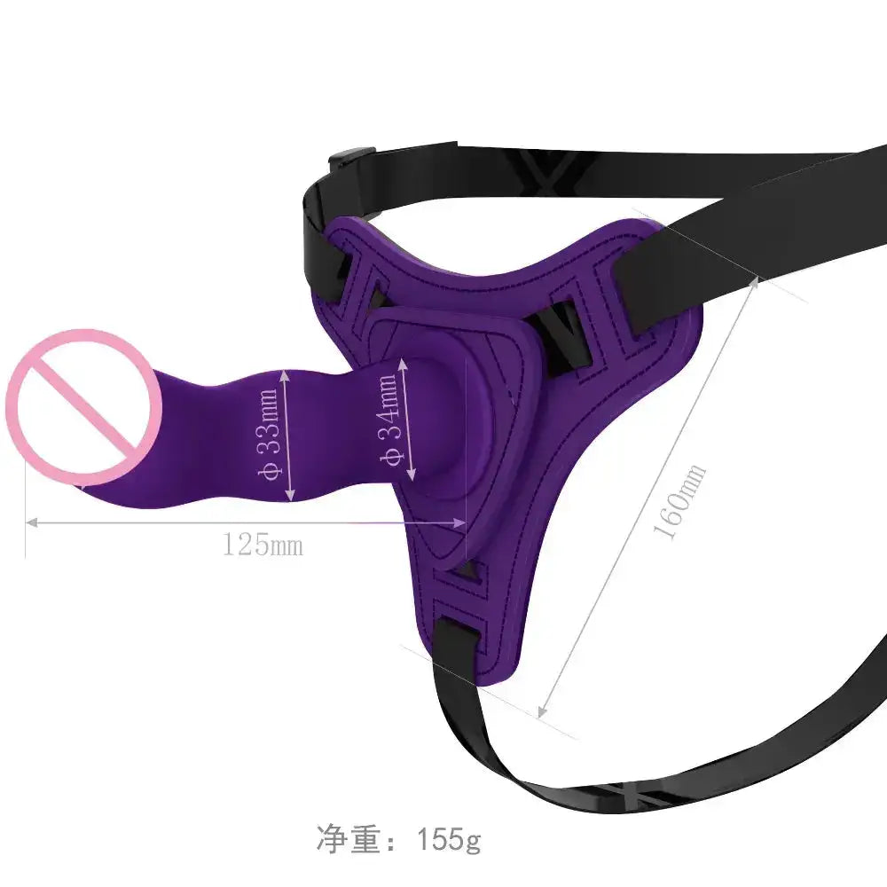 Realistic Dildo Strapon Penis Panties Sex Toys for adult Women Lesbian Elastic Harness Belt Anal Plug Strap on Dildo dick Pants by Dropshipman