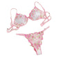 Europa und die Vereinigten Staaten grenzüberschreitende hochwertige sexy Unterwäsche, Explosion Stahl transparentes Netz sexy Unterwäsche-Set