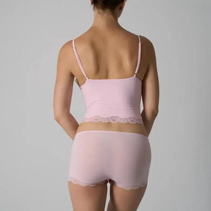 FIT EVERYBODY LACE SET Lace suit Lightweight Lace Triangle Strap Boxer Lace Underwear Women by Dropshipman