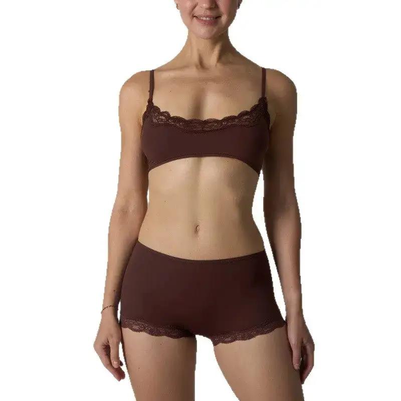FITS EVERYDODY LACE SET Lace Underwear suit Naked Breathable French Bra Underwear Women by Dropshipman