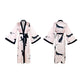 Wedding Party Dress Fashion Printed Robe Women&