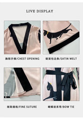 Wedding Party Dress Fashion Printed Robe Women&