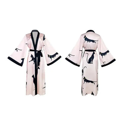Wedding Party Dress Fashion Printed Robe Women&