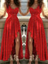 Women Evening Dresses Sexy Elegant Red Cocktail Party Chic Gala Graduation Luxury Formal Occasion Bridesmaid Gown Dress Clothes by Dropshipman