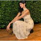 Bead Embroidery Sequin Ruffle Women Dress Sleeveless Backless Strap Sexy Evening Dresses 2025 Summer Party Holiday Street Robe SHOPEZRA L.L.C.