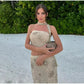 Bead Embroidery Sequin Ruffle Women Dress Sleeveless Backless Strap Sexy Evening Dresses 2025 Summer Party Holiday Street Robe SHOPEZRA L.L.C.