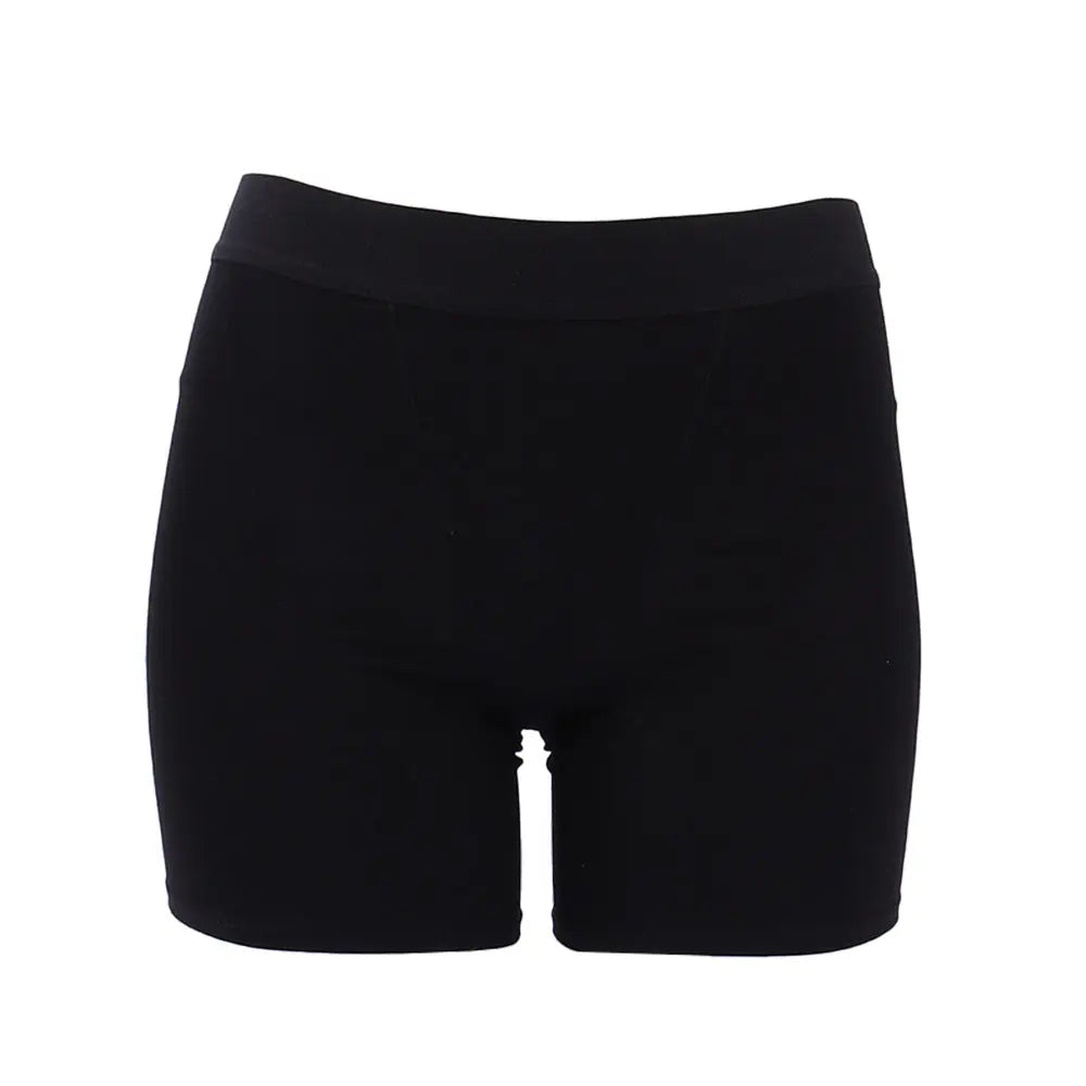 Pink plus-size women's cotton leak-proof high-waist physiological underwear with double-layer design by SHOPEZRA L.L.C.