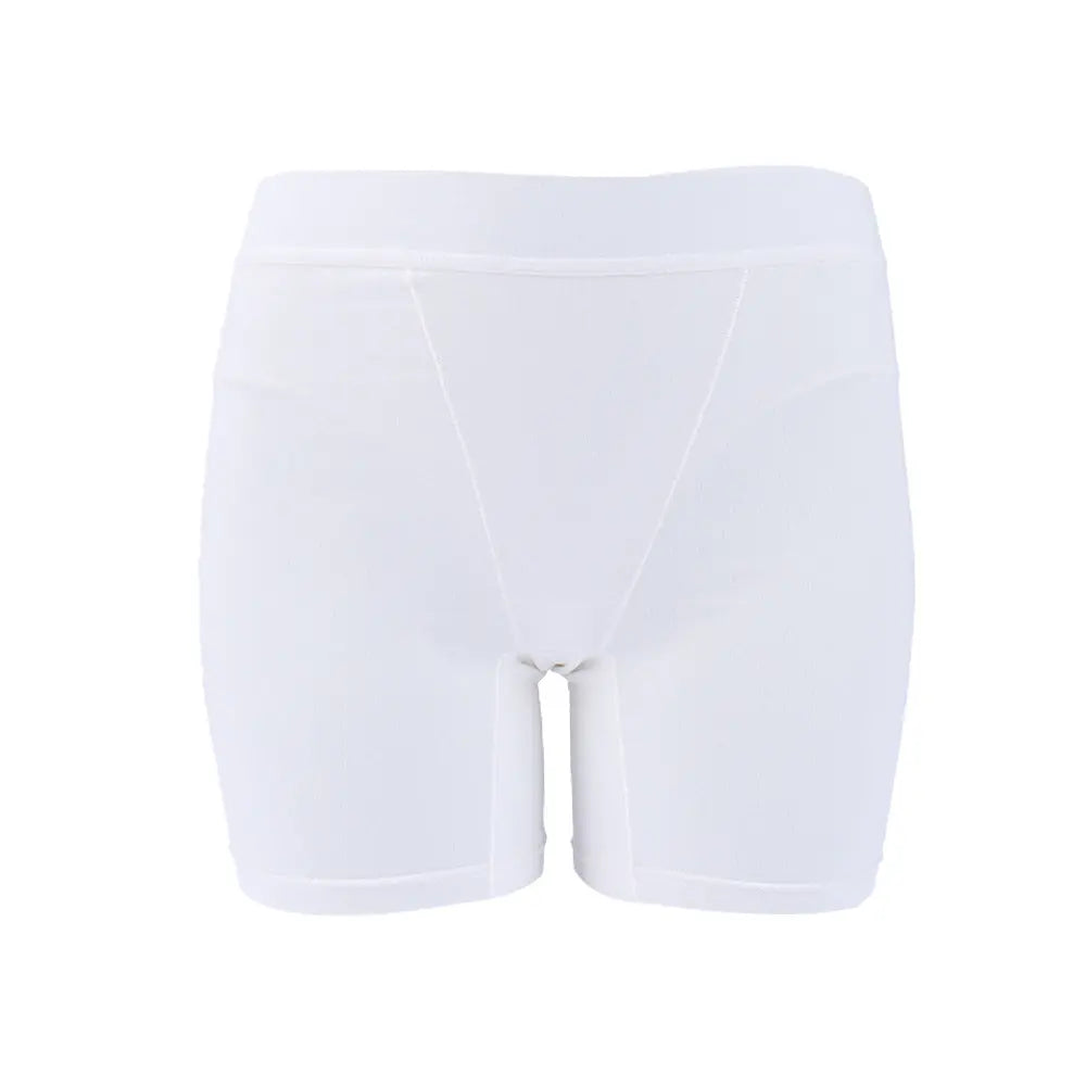 Pink plus size women's cotton leak-proof underwear with high waist, double-layer design, all-in-one physiological pants by SHOPEZRA.