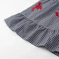 HXAO Embroidery Plaid Long Dresses Women Sleeveless Slip Midi Dress Woman Pleated Backless Beach Dress Vintage Summer Dress SHOPEZRA L.L.C.
