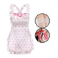 Sexy Lingerie 2024 New Sexy Free Wave Dot Kitchen Apron Maid Dress Sexy Uniform cosplay Women SHOPEZRA L.L.C.