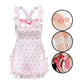 Sexy Lingerie 2024 New Sexy Free Wave Dot Kitchen Apron Maid Dress Sexy Uniform cosplay Women SHOPEZRA L.L.C.