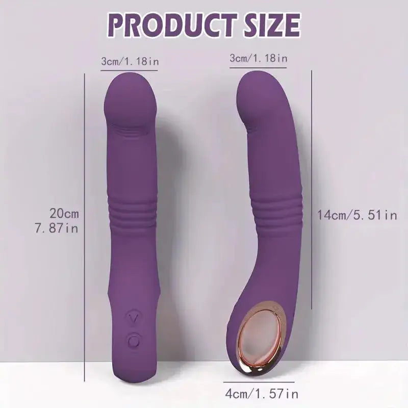 Impact dildo vibrator sex toy2Combination1Adult Female Toys，with10Various thrust and vibration modes by Dropshipman