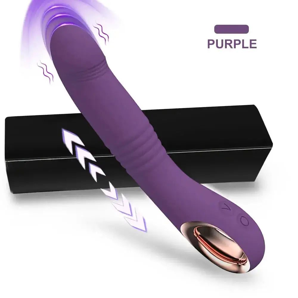 Impact dildo vibrator sex toy2Combination1Adult Female Toys，with10Various thrust and vibration modes by Dropshipman