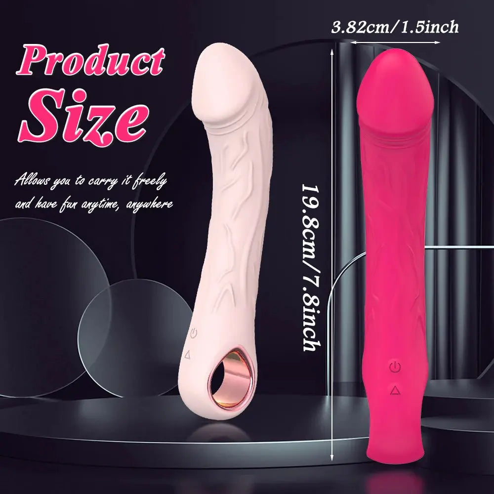Purple SHOPEZRA L.L.C. dildo with ring vibrator, magic wand, anal and clitoris stimulator, adult female masturbation sex toy