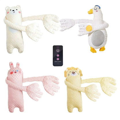 Patting Hand for Baby Sleep Patting Sleeping Pillow Baby Back Patter for Sleep Remote Control Animal Shape Nursery Decor Startle SHOPEZRA L.L.C.