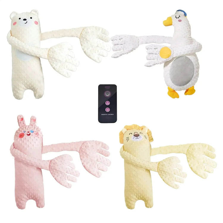 Patting Hand for Baby Sleep Patting Sleeping Pillow Baby Back Patter for Sleep Remote Control Animal Shape Nursery Decor Startle SHOPEZRA L.L.C.