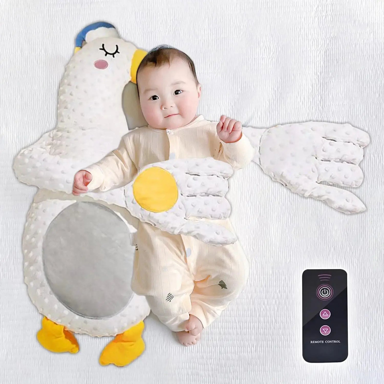 Patting Hand for Baby Sleep Patting Sleeping Pillow Baby Back Patter for Sleep Remote Control Animal Shape Nursery Decor Startle SHOPEZRA L.L.C.