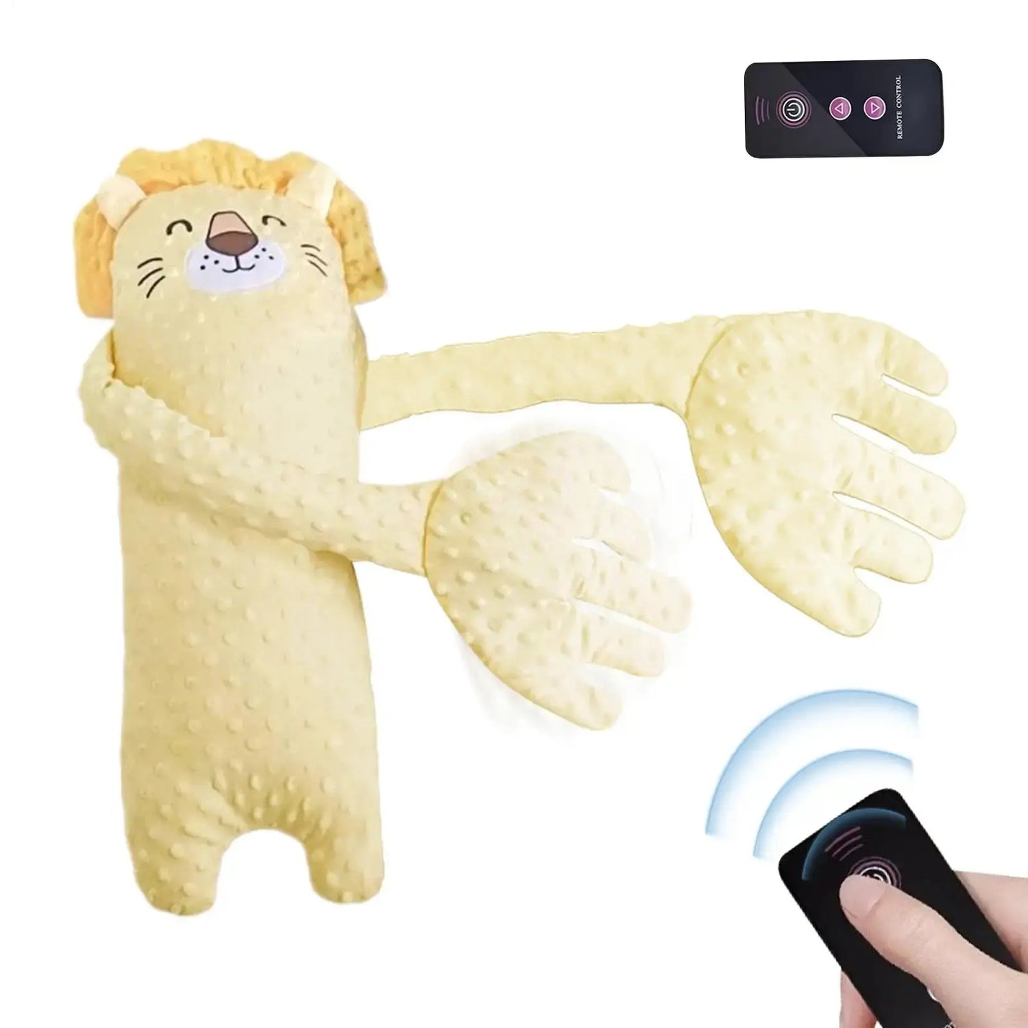 Patting Hand for Baby Sleep Patting Sleeping Pillow Baby Back Patter for Sleep Remote Control Animal Shape Nursery Decor Startle SHOPEZRA L.L.C.