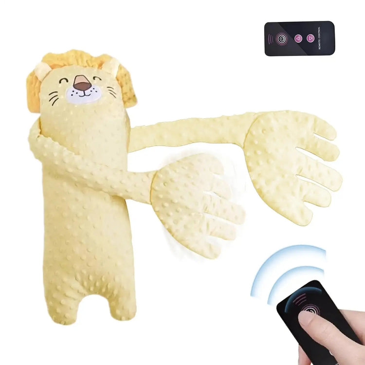 Patting Hand for Baby Sleep Patting Sleeping Pillow Baby Back Patter for Sleep Remote Control Animal Shape Nursery Decor Startle SHOPEZRA L.L.C.