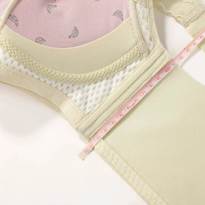Thin Upper and Thick Lower Non-magnetic New Style Comfortable Underwear without Steel Rings for Women Gathering and Tucking Paramilis Skin-friendly Breathable Adjustable Bra by Dropshipman