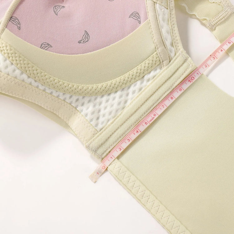 Thin Upper and Thick Lower Non-magnetic New Style Comfortable Underwear without Steel Rings for Women Gathering and Tucking Paramilis Skin-friendly Breathable Adjustable Bra SHOPEZRA L.L.C.